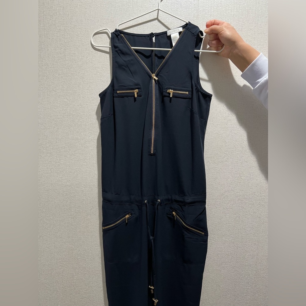 Navy Blue Jumpsuit